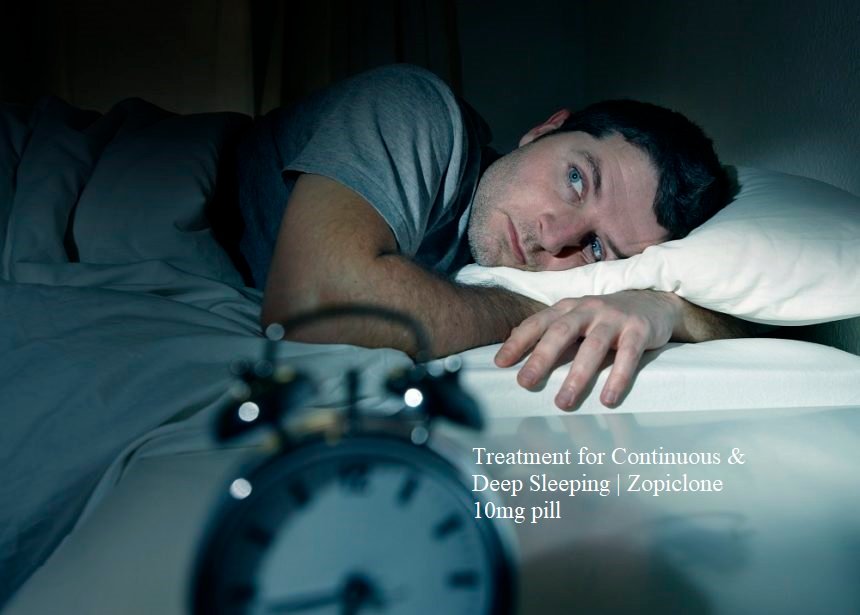 Treatment for Continuous & Deep Sleeping | Zopiclone 10mg pill