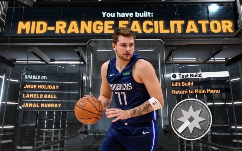 The NEW LUKA DONIC BUILD is a playable character in NBA 2K22 who is unbeatable in one-on-one battles