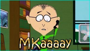 Ugly Cartoon Character Mr. Mackey