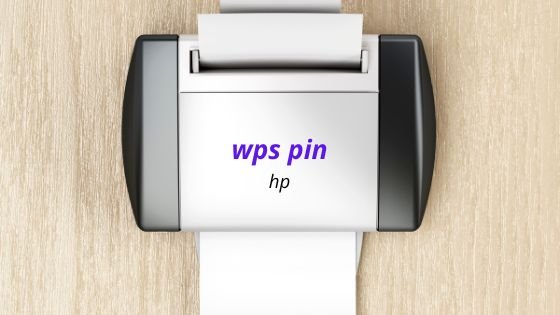 How to find a printer setup pin for WPS?