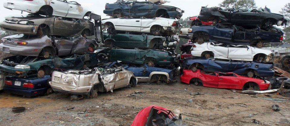 cars get scrapped