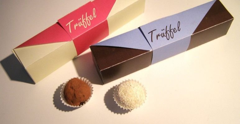 Silver Truffle Boxes