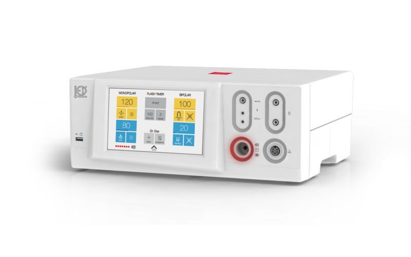 What is a High-frequency power supply for electrosurgery?