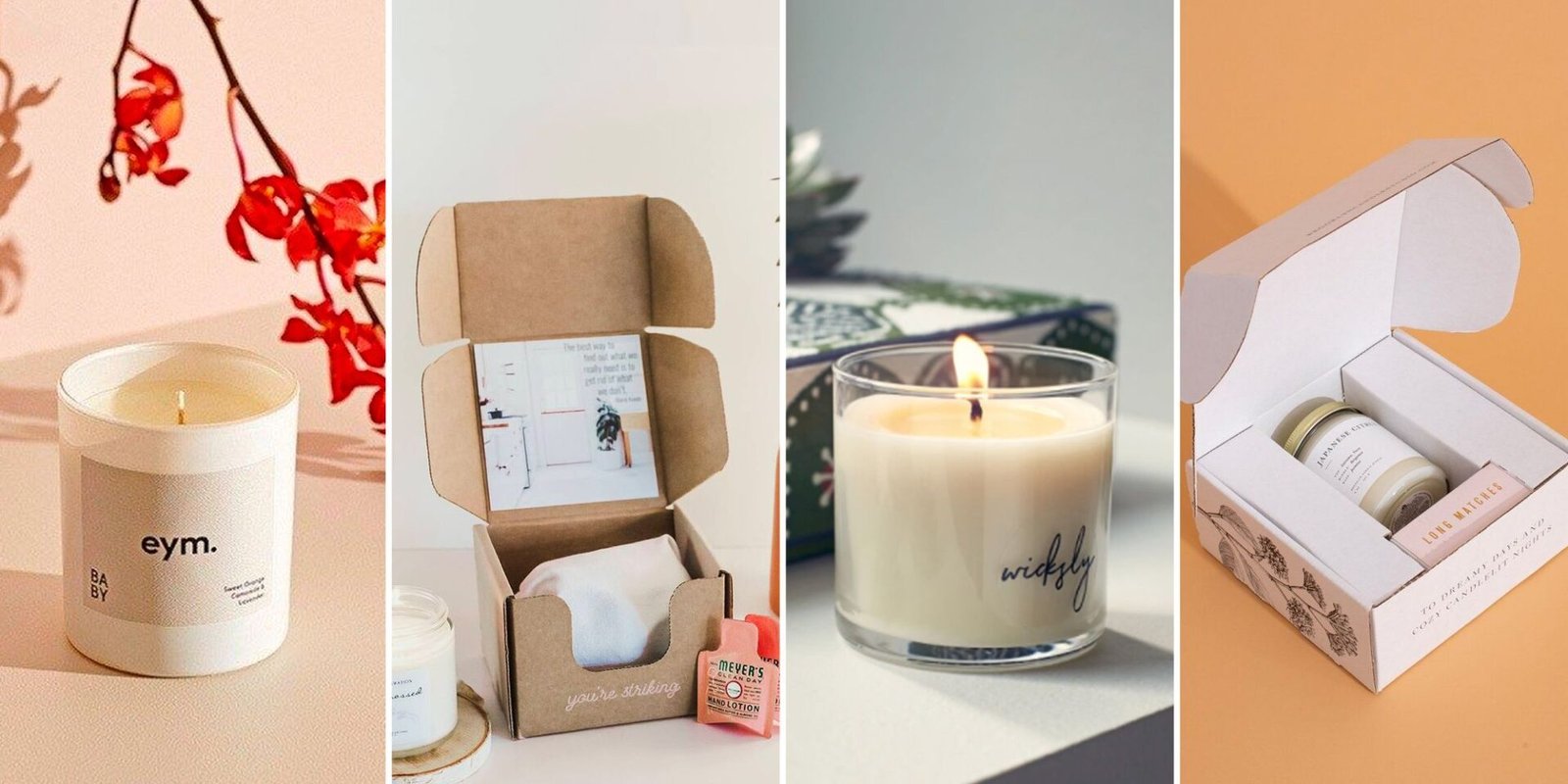 packaging ideas for candels by The Customize Boxes