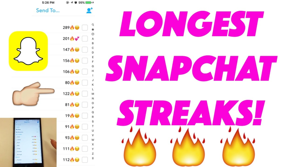 longest snapchat streak