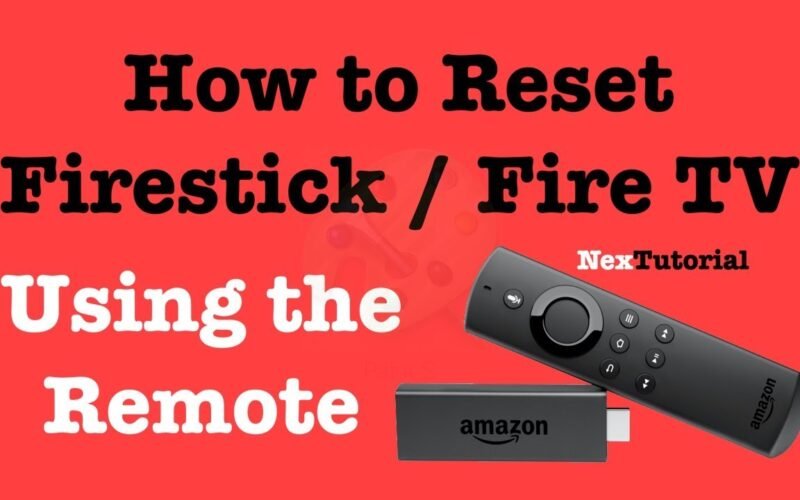 how to factory reset firestick